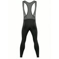 thumbnail image 4 of Leopatrix Mens Cycling Bib Pants Fleece-Lined 4D Padded Bike Bib Tights Bicycle Biking Long Pants Black, 4 of 7