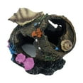 thumbnail image 1 of Decoraciones de acuarios, ornamentación del acuario, decoración del hogar, pescado, estanque de jardín, estatua, artesanías, cavidad de roca, casa, de, 1 of 9