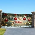 thumbnail image 7 of Christmas Garage Door Cover Banner, Large Outdoor Hanging Backdrop Christmas Tree Theme Holiday Wall Decor for Garage, 7 of 7