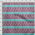 thumbnail image 3 of oneOone Tissu en Coton Flex Chevron Imprimé Ikat Tissu au Mètre 40 Pouces de Large, 3 of 4