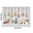 thumbnail image 7 of HCTSHG Christmas Window Clings, Snowflake Santa Reindeer Decals for Glass, Xmas Holiday Window Stickers for Home Party Decoration and Seasonal Decor, 7 of 7