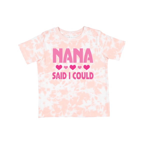 Inktastic Nana Said I Could Funny Granddaughter Girls Toddler T-Shirt