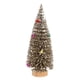 thumbnail image 2 of Árbol de Navidad artificial de mesa, decoración navideña para fiestas. Oro oscuro 20cm, 2 of 9