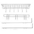 thumbnail image 2 of Refrigerador de especias de especias, organizador de estantes de especies de refrigerador multifuncional con 6 estante de gancho para cocina, 2 of 7