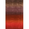 thumbnail image 1 of Tapis en Laine Dégradé Coucher de Soleil, 1 of 8