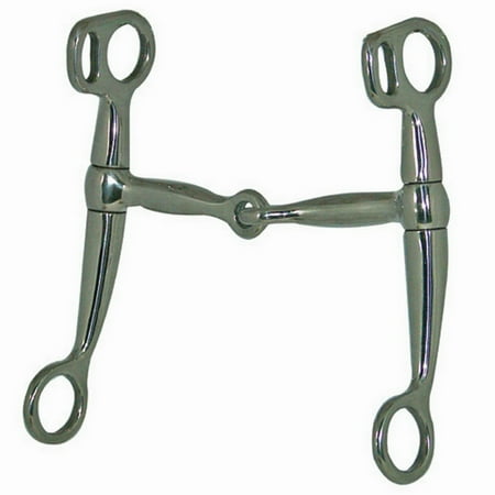Tom Thumb Snaffle Bit - Coronet Tom Thumb Western Snaffle Bit - Malleable Iron