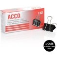 thumbnail image 2 of ACCO Binder Clips, Medium, Black, 12 per Box, 2 Boxes (72062), 2 of 3