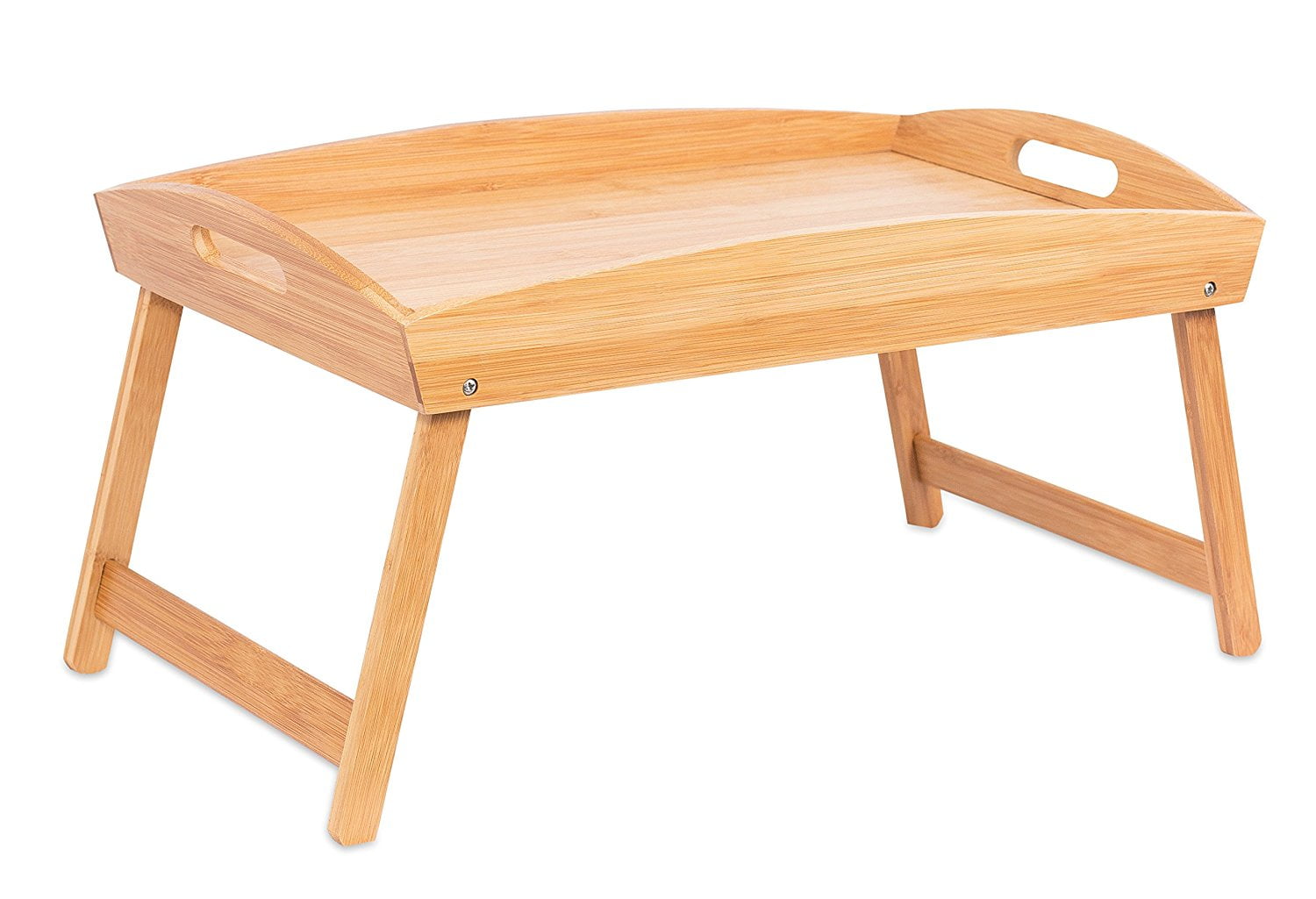 Details about   Home Basics Pine Bed Tray with Folding Legs Eat In Easy Access Food Work Table 
