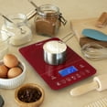 thumbnail image 2 of Ozeri Touch III 22 lbs (10 kg) Baking Kitchen Scale with Calorie Counter, in Tempered Glass, 2 of 7