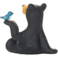 thumbnail image 3 of Demdaco Bearfoots Bears Minnie Bear with Bird Figurine, 3 of 6