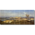 thumbnail image 1 of Ceramic Tile Mural-Jean Corot Landscapes Painting 298. 29.75" w x 12.75" h using (21) 4.25 x 4.25 ceramic tiles, 1 of 3