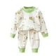 thumbnail image 1 of Odeerbi 6M-10Y Pijamas de Algodón de Verano Para Niños Con Mangas Largas Y Pantalones Con Estampados Suaves Pijamas de Dos Piezas, 1 of 5