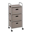 thumbnail image 1 of Honey Can Do 3 Drawer Rolling Cart, Gray, 1 of 2