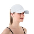 thumbnail image 4 of Helii Ponytail Hat for Women, Quick Drying Mesh Baseball Cap Sport Sun Hat, 4 of 7