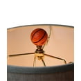 thumbnail image 5 of HomeConcept Basketball Lamp Finial, Orange with Black Lining 2.25"h, 5 of 6