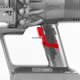 thumbnail image 4 of 10X BotóN de Interruptor de Gatillo Actualizado para Aspiradora V10 V11 BotóN de Gatillo de Repuesto Resistente con Destornilladores, 4 of 5