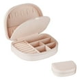 thumbnail image 2 of Small Jewelry Organizer Box 2 Layer Mini Jewelry Organizer for Necklace Earings Hair Ties, 2 of 2