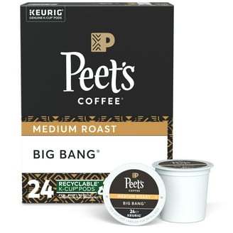 Peet's Coffee Big Bang Medium Roast K-Cup Pods, 22 Count