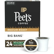 Peet's Coffee K-Cup Pods, Big Bang Medium Roast (24 Count) Single Serve Pods Compatible with Keurig Brewers