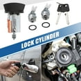 thumbnail image 2 of Cilindro de cerradura de puerta Unique Bargains con juego de llaves de repuesto para Ford F250 1997-2007, 2 of 7