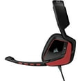 thumbnail image 2 of Corsair VOID Surround Hybrid Stereo Gaming Headset with Dolby 7.1 USB Adapter, Red, 2 of 2
