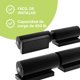 thumbnail image 4 of Bisagras de Puerta Resistentes, 5 Pulgadas, Soportan 450 Libras, Negro Mate negro Unitalla, 4 of 5