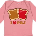 thumbnail image 4 of Inktastic I Love Pbj 2 Boys or Girls Long Sleeve Baby Bodysuit, 4 of 5