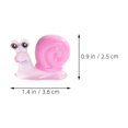 thumbnail image 2 of unbranded 6Pcs Resin Snail Statues with Glow in The Dark Effect for Indoor and Outdoor Garden Decor, 2 of 8