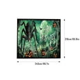 thumbnail image 2 of Halloween Garage Door Art, Creepy Halloween Decorations, Large Size Custom Fit Garage Door Cover, Easy Installation No Damage, Outdoor Holiday Decor, 2 of 4