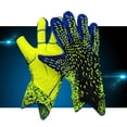 thumbnail image 3 of lsiaeian 1 Pair Goalkeeper Gloves,Strong Grip for Soccer Goalie Goalkeeper Gloves with Size 8/9/10 Football Gloves for Youth and Adult Soccer Gloves, 3 of 8