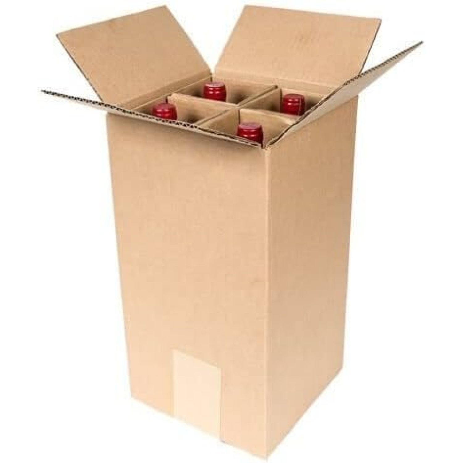 SpiritedShipper Four Bottle Wine Shipper (10 Boxes and Inserts