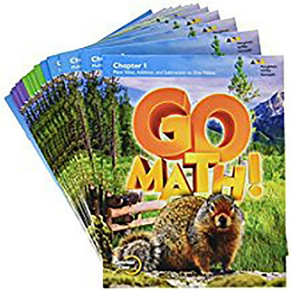 Go Math!: Multi-Volume Student Edition Bundle Grade 4 2015 (Other)