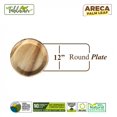 thumbnail image 2 of Deep Round Pie Plate|Bio Mart Areca Palm Leaf Platter|Natural, Eco-friendly, Heavy Duty, Re-usable, Backyard Compostable Biodegradable, Disposable supply|Theme Party, Wedding|Pack of 10, 50 or 100, 2 of 4