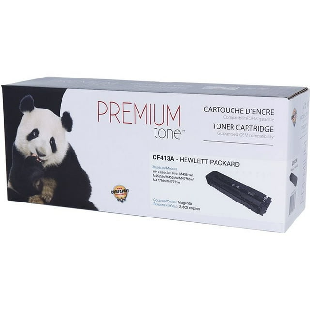 Premium Tone Toner Cartridge - Alternative for HP CF413A - Magenta