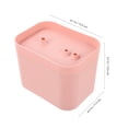 thumbnail image 4 of CRAFTHROU Pink Plastic Automatic Circulation Dog Water Fountain 1Pack, 4 of 6