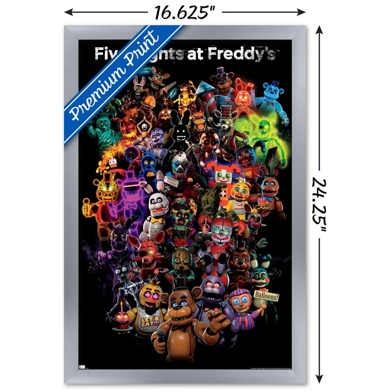 FNAF Five Nights at Freddy's フィギュア　ポスター FNAF Five Nights at Freddy's フィギュア ポスター Amazon.co.jp