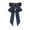 Dark Blue, variant on Milageto Bow Tie Ribbon Brooch Pre Tied Bow Tie Bowknot Shirt Tie for Student Uniform