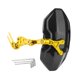 thumbnail image 1 of Genérico de la motocicleta trasera Buguardia eléctrica Bicicleta de barro trasero accesorio de aleación simple placa de salpicadura ajustable Oro, 1 of 8
