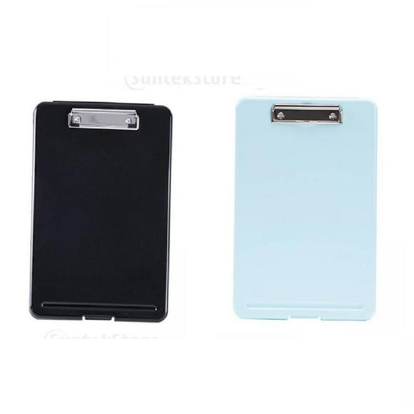 Caja de archivos portapapeles DYNWAVEMX A4 2 uds duradero resistente