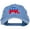 Blue, variant on Republican Elephant USA Embroidered Dyed Unstructured Cap - Blue OSFM