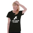 thumbnail image 3 of I Dont Believe in Humans Unicorn Womens Fitted Plus Size Graphic Tee Brisco Brands 2X, 3 of 5