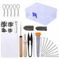 thumbnail image 1 of 54-Piece Needle Felting Tool Set for DIY Crafting, Home Art Projects & Office Use, Includes Yarn & Supplies, 1 of 5