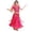 Hot Pink, variant on Kids Girls Belly Dance Sequin Dance Halloween Wear Carnival Sets