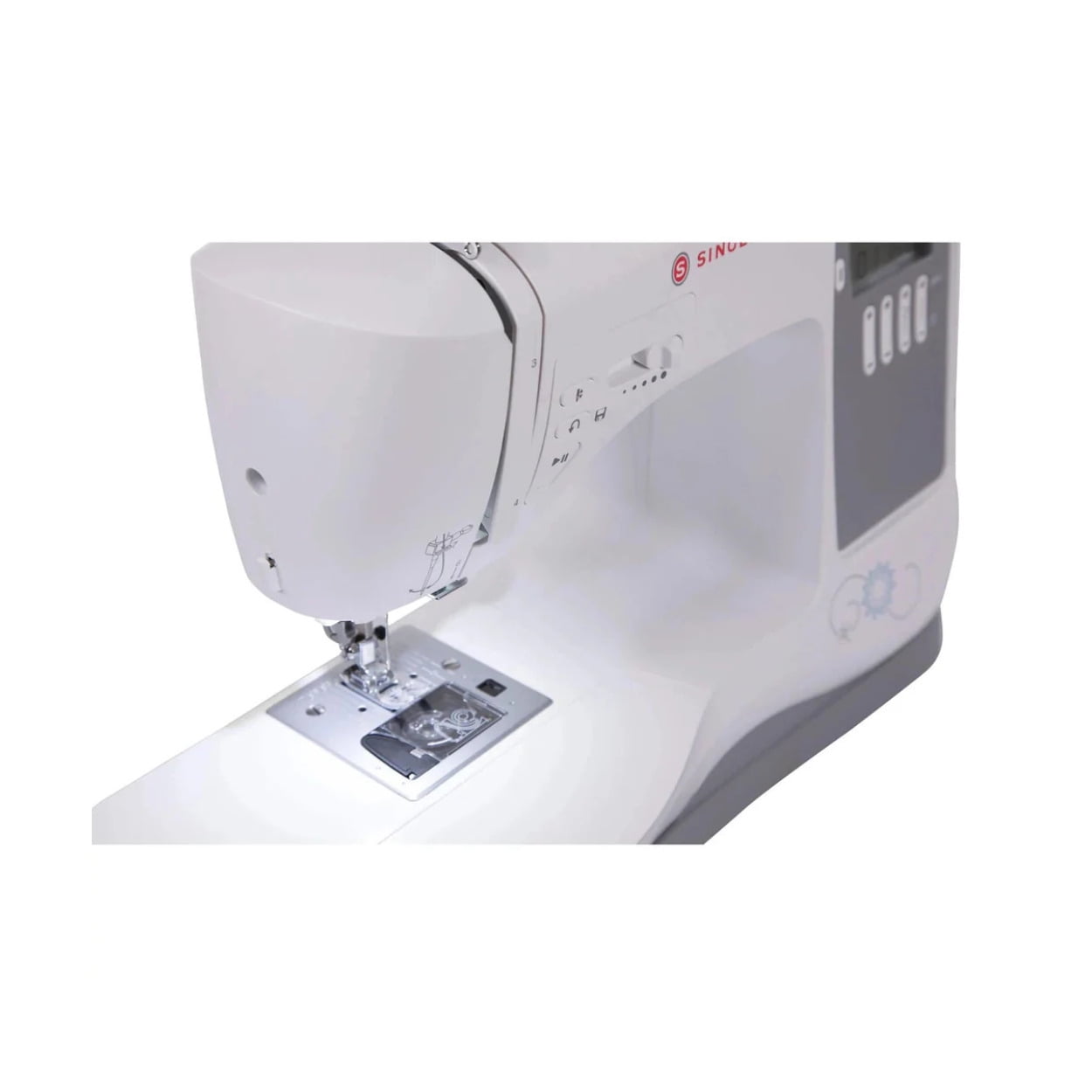 Singer Confidence 7640 Computerized 200-Stitch Sewing Machine with Lettering, Adjustable Stitch Length and Width and 379 Stitch Applications