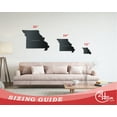 thumbnail image 3 of Metal Missouri Wall Art - Custom Metal US State Sign - 14 Color Options 18, 3 of 5