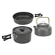 thumbnail image 2 of Juego De Utensilios De Cocina Para Acampar, Kit De Utensilios De Cocina Antiadherentes De Aluminio Oxidado Duro Para Exteriores, Mango De Rebote Automático Con Gancho Para ANGGREK Otros, 2 of 8