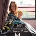 thumbnail image 4 of to My Daughter Blanket from Mom, Gifts for Daughter from Mom Ocean Turtle 60"x80" Flannel Blanket Christmas Birthday Gifts for Her Super Soft Flannel Fleece Blanket for Bed Sofa, 4 of 6