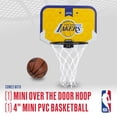 thumbnail image 2 of Mini Basketball Hoop Franklin Sports NBA Los Angeles Lakers, 2 of 9