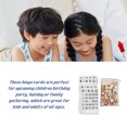 thumbnail image 2 of Bingo Games Set - Bingo Cards With Bingo Chips Set For Kid Children Perfect Gift, 2 of 12