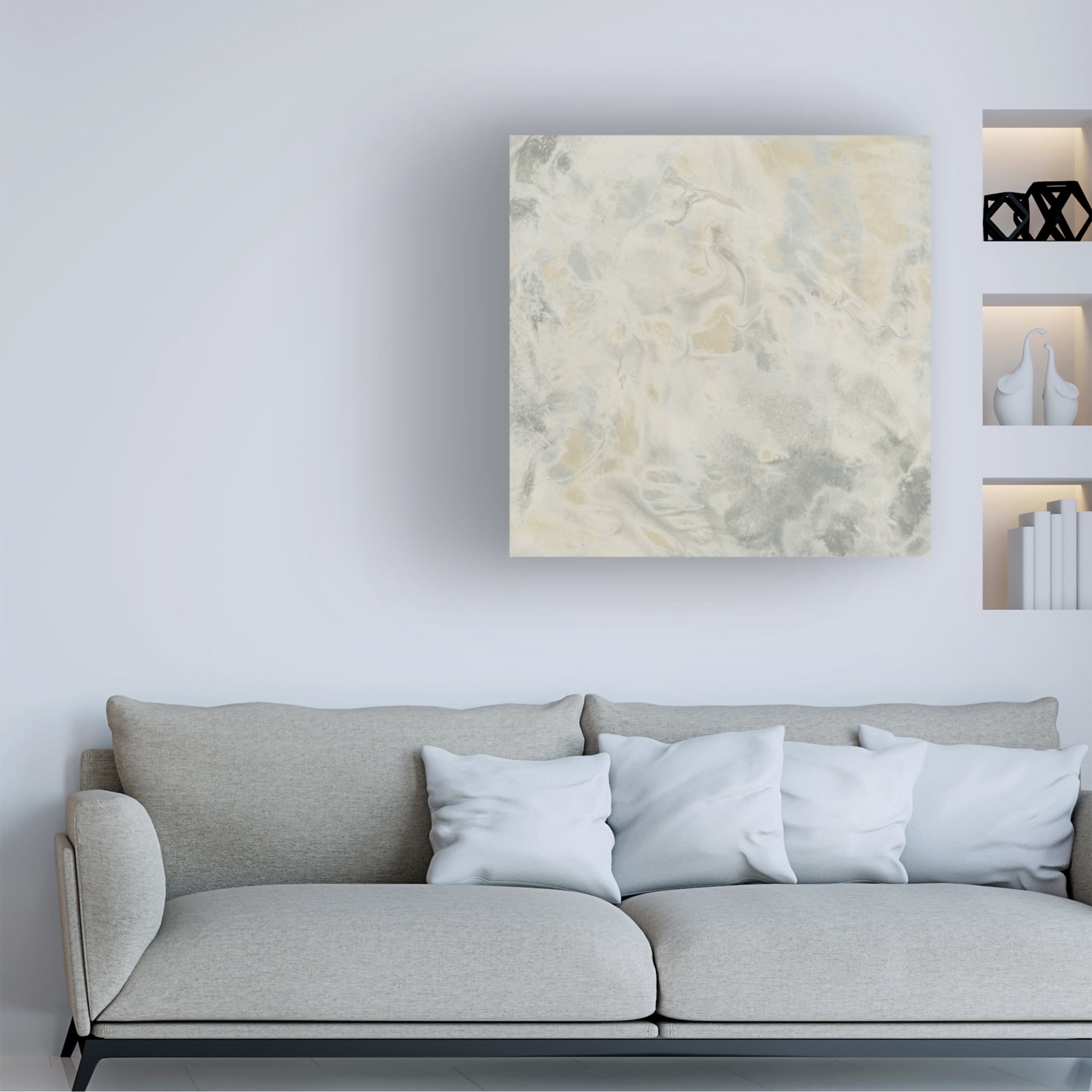 Trademark Fine Art June Erica Vess  Stone Surface I Canvas Wall Art